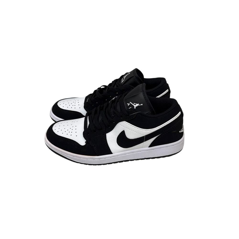 NWT Nike Air Jordan 1 Shoes Low Black White Sneakers Size Men's 8